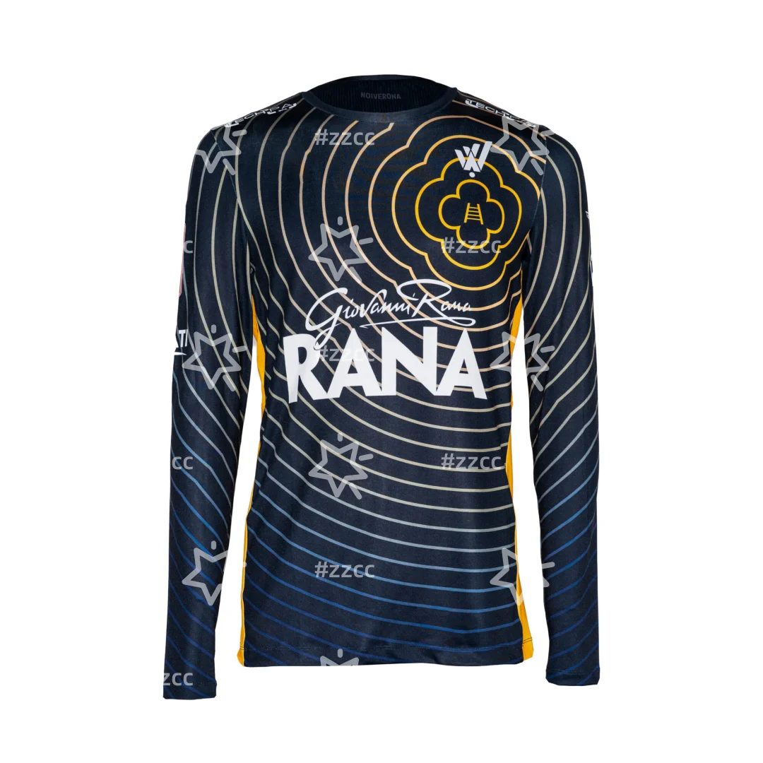 Camisa de Voleibol VERONA VOLLEY 25-26, Kit de Treinamento Competitivo, Camiseta Masculina de Verão, Roupa Infantil, Camiseta Y2K Feminina