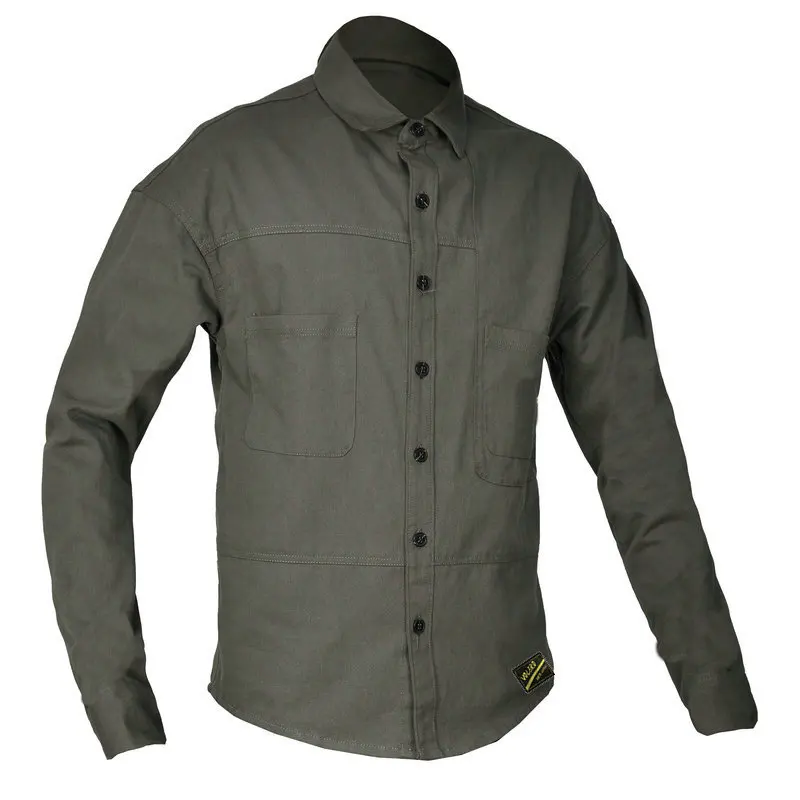 Combinaisons de cyclisme pour couples, motos décontractées toutes saisons, vestes vertes militaires, chemises, coupe-vent anti-chute et imperméables