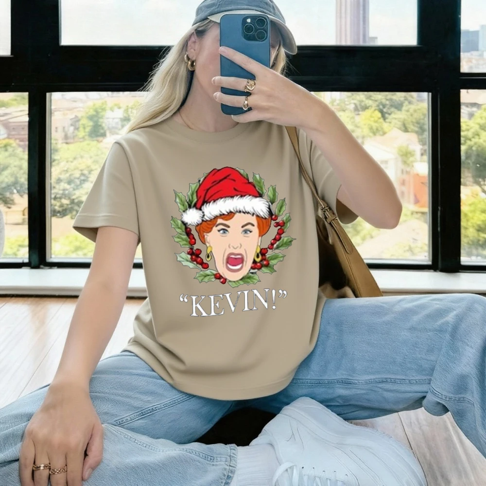 Home Alone Family Matching Christmas Shirts Christmas Home Alone Movie Shirts Funny Xmas Group Tees High Quality Cotton Tops