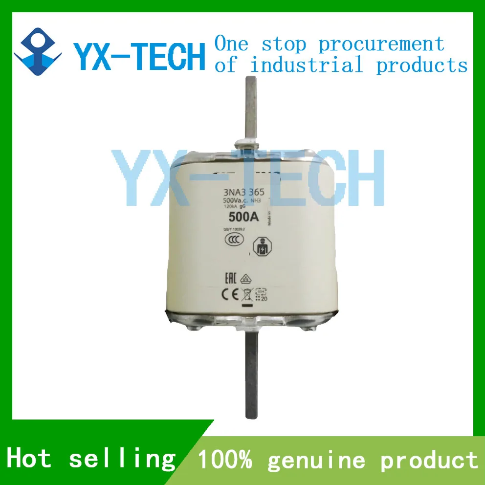 

In stock 3NA3365 NH3-500A SIEMENS LV HRC fuse