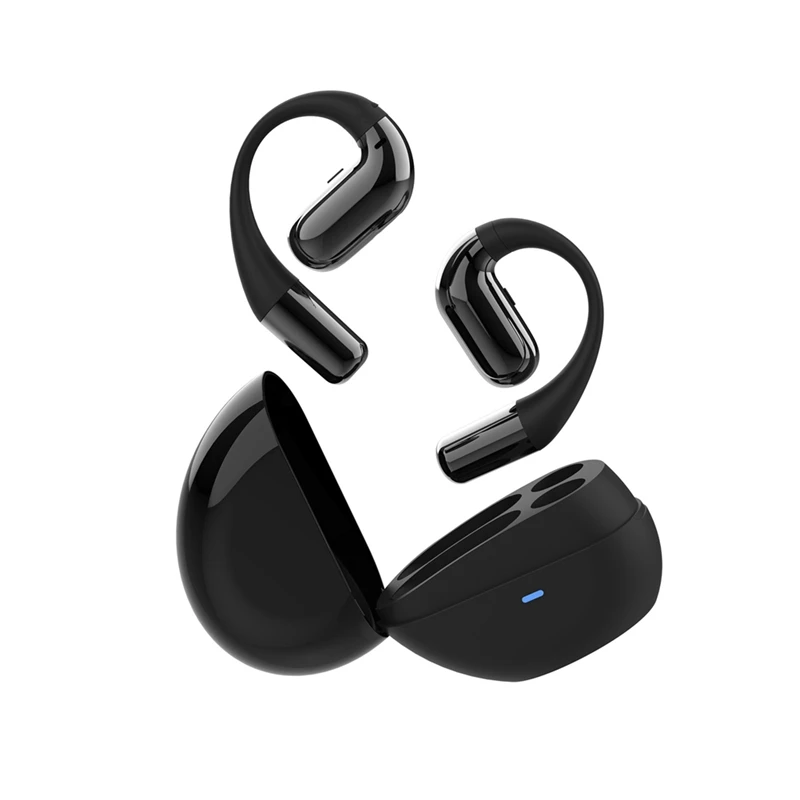 Open Bluetooth Headphones Wireless Earbuds Waterproof Earphones With Ambient Sensing Microphone For Exercise Driving