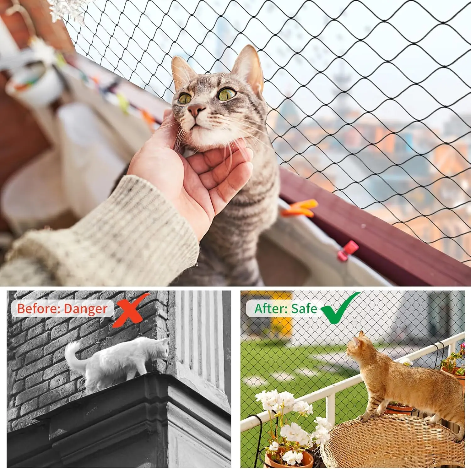 Thumbnail 4 - #13 Trending Cat Safety Window Nets Right Now