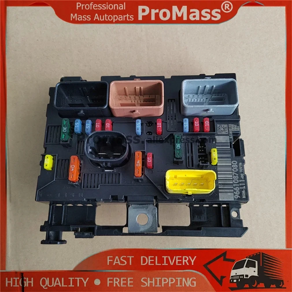 9664055780 9664826080 9661708280 9661087080 9659741880 Conjunto de Unidad de Control de Caja de Fusibles para Peugeot Configuración Baja BSM L11=L04