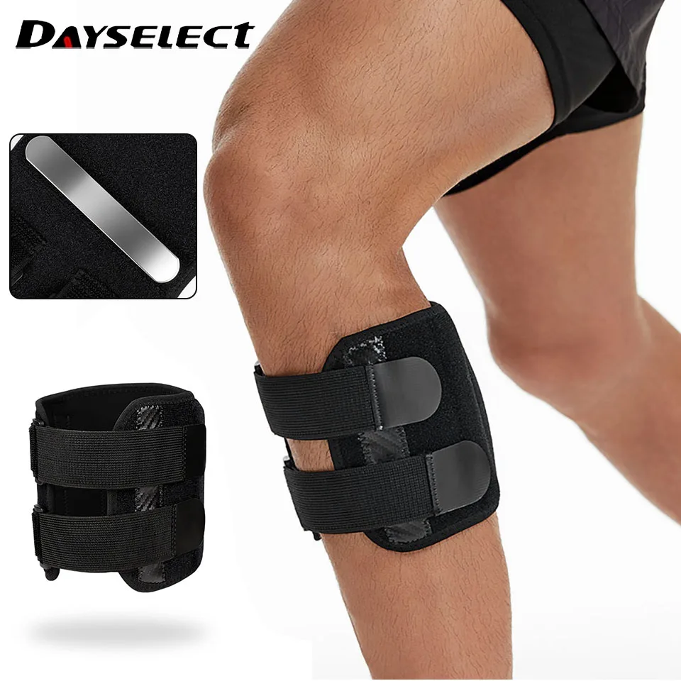 

1 шт., поддержка колена, встроенная алюминиевая полоса, защита коленного мениска, упражнения на бадминтон, альпинизм, баскетбол, унисекс