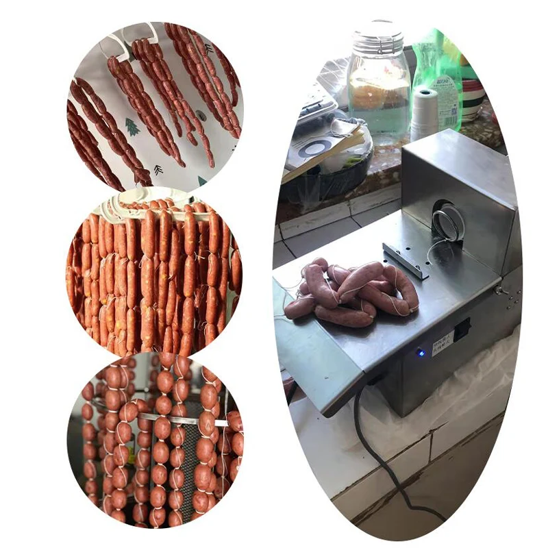 Sausage Knotter Sausage Hot Dog Tying Binding Machine Hand Sausage Linker Knot Machines
