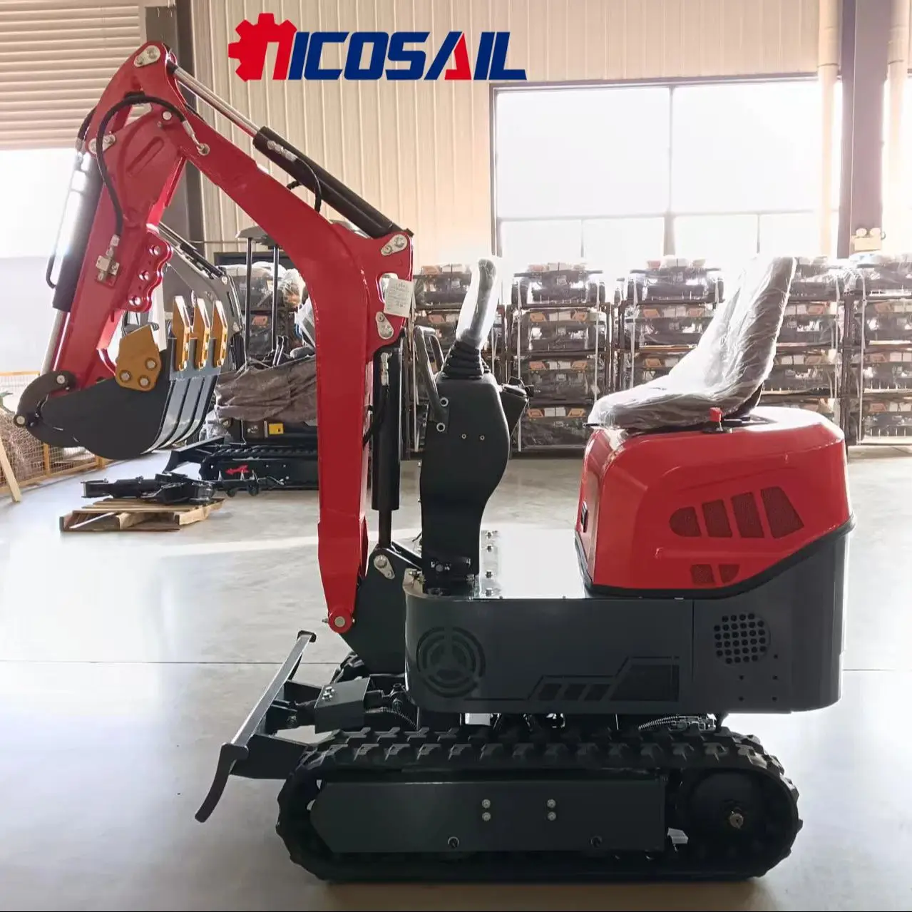 Fabrik heißer Verkauf 1,2 kg Minibagger Minibagger Garten Rasen Home Sales