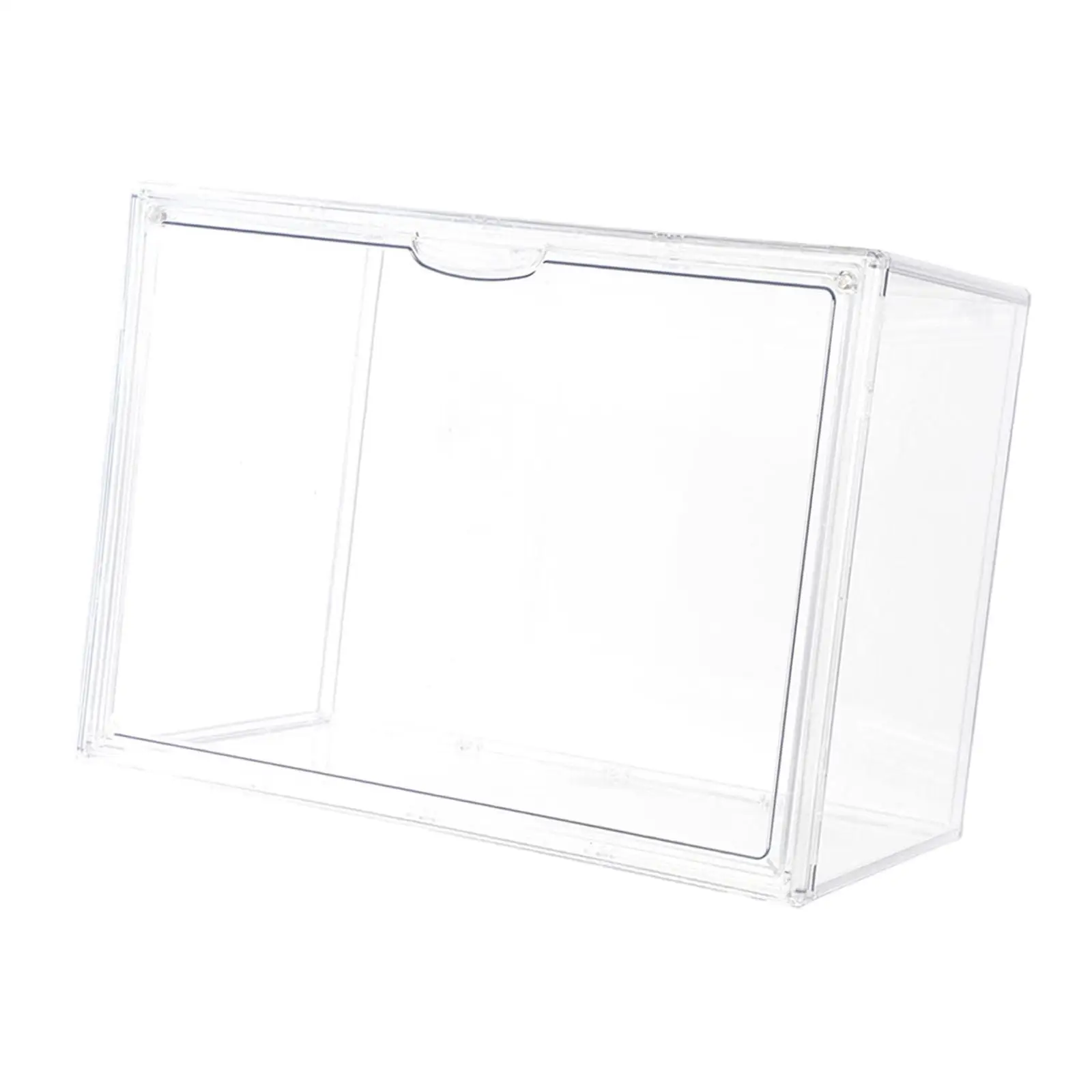 

Box Display Case Handbag Organizer Storage Bin Large Figures Collectibles Showcase for Indoor Living Room Office Bedroom Shoes