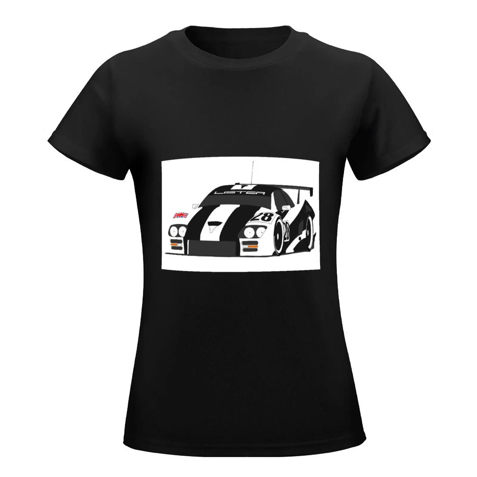 Lister Storm T-Shirt Blouse Short sleeve tee t-shirts for Women loose fit