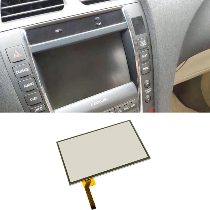 LTA070B510F reproductor de DVD para coche, pantalla de 7 pulgadas y 8 pines para Lexus ES240, ES250, ES300, ES330, ES350, 2006-2009