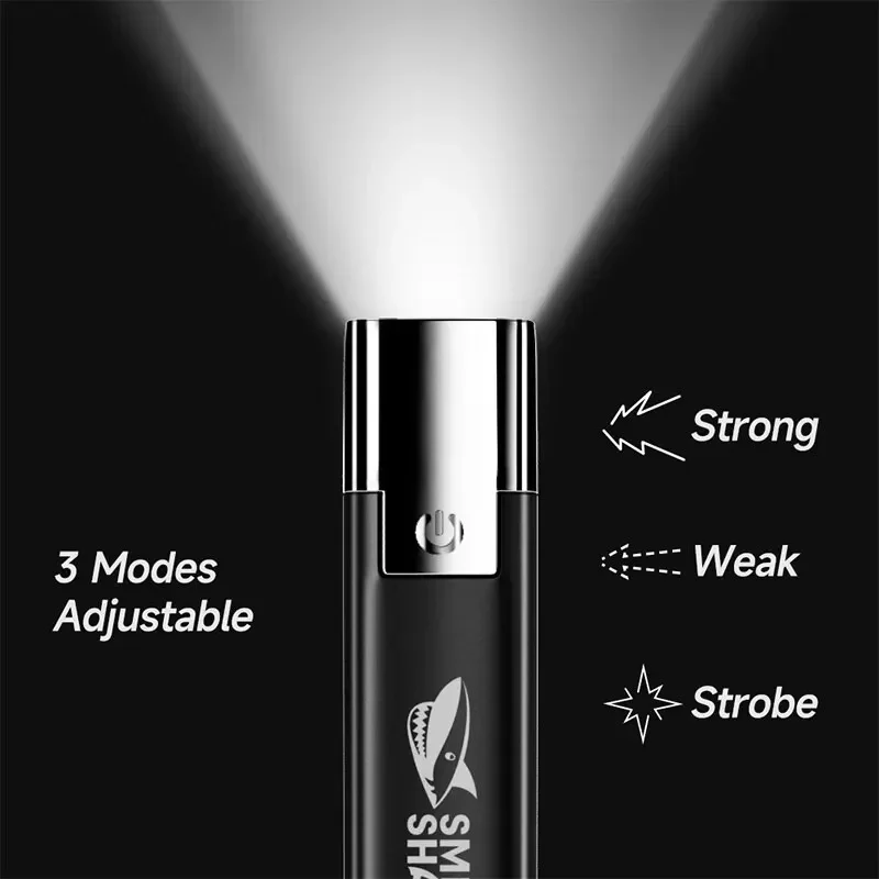 USB قابلة للشحن مصباح LED فائق السطوع مصباح يدوي 18650 بطارية Led الشعلة ليلة ركوب الصيد التخييم في الهواء الطلق Waterpr ضوء فلاش #3