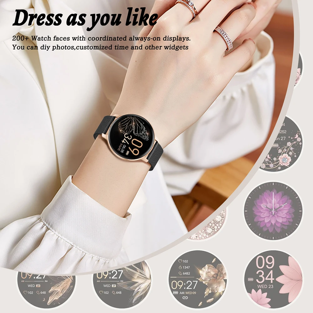 Relógio Inteligente LIGE Fashi - Smartwatch Custom avaliação e preço