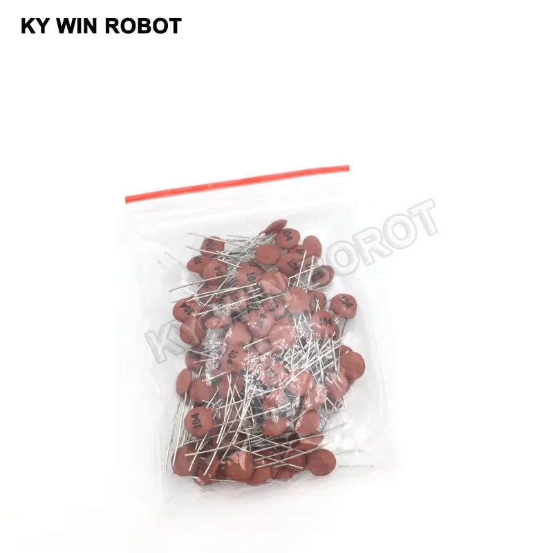 

100PCS Ceramic capacitor 50V 104 100nF 0.1uf