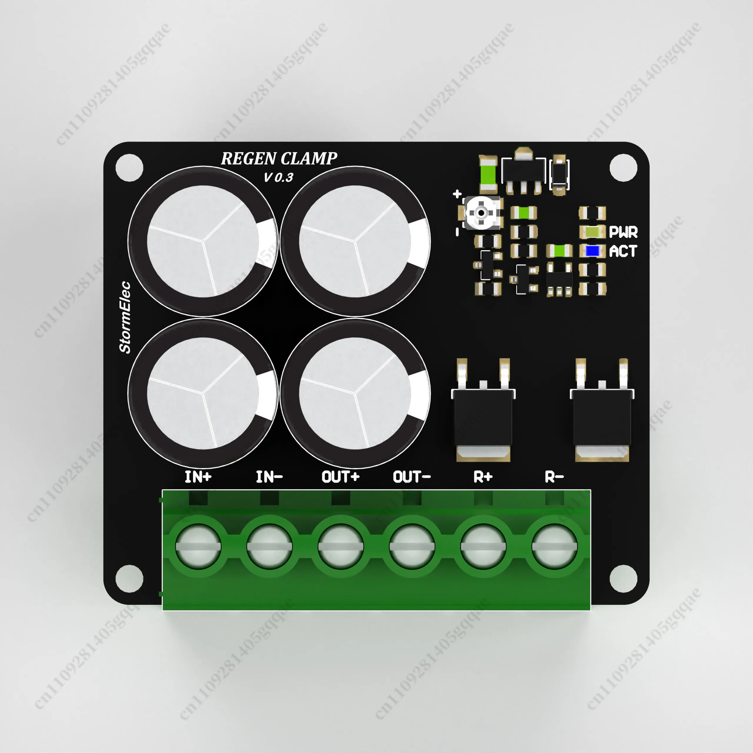 RegenClamp Leistungsverlust- und Gegen-EMF-Klemmmodul für ODrive / MIT-Anwendungen – Detail 3