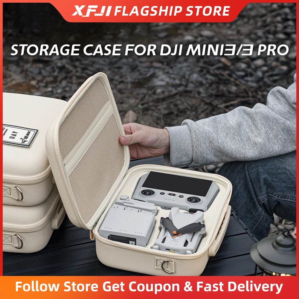 

Портативный защитный чехол и сумка для хранения в путешествиях для DJI Mini 3/Mini 3 Pro — аксессуары для дронов Essential