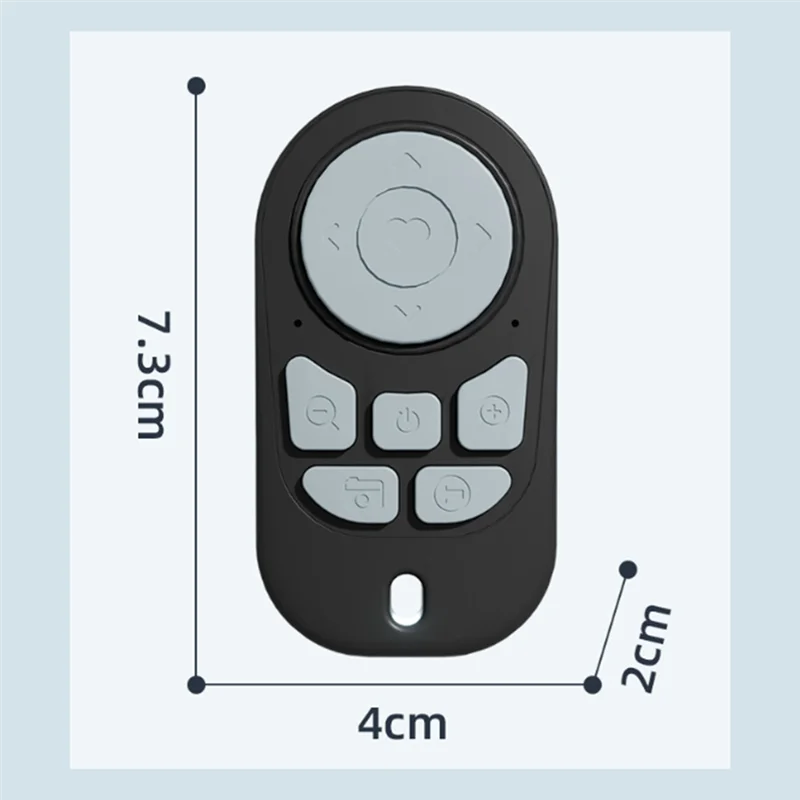 【ABUP】جهاز تحكم عن بعد للهاتف المحمول مزود بتقنية البلوتوث وعصا سيلفي متعددة الوظائف لكتاب إلكتروني للفيديو