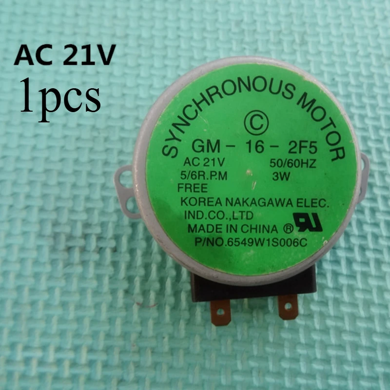 For LG Microwave Turntable Motor 21V SSM-16HR GM-16-2F5