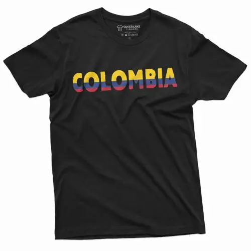 Colombia T-shirt RepÃºblica de Colombia Colombian Flag Coat of arms tee shirt