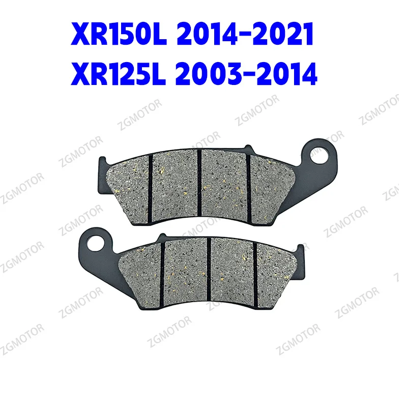Front Brake Pads Fit For Honda XR150L 2014-2021 2015 2016 2017 2018 2019 2020 XR125L 2003-14 2004 2005 2006 2007 2008 2009 2010