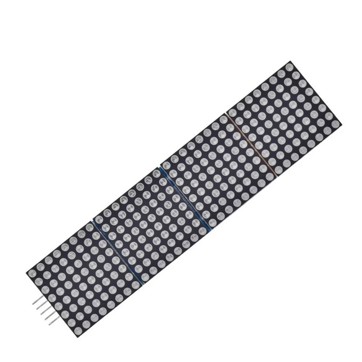ABAB  Dot Matrix Module 8x8 Common Cathode LED Display 5V 4-in-1 with Wires Cable for DIY Projects C