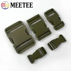 5/10/20Pcs Armgreen Plastic Buckles for Backpack Release Closure Buckle Clasp Bag Strap Side Hook Pet Collar Webbing Adjuster