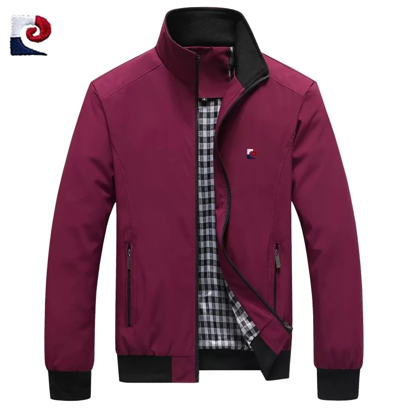 Nueva chaqueta casual de alta calidad para hombre, para la moda de primavera y otoño, top deportivo cómodo y versátil