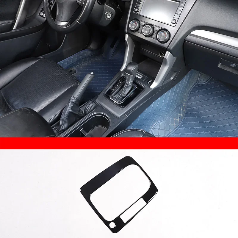 

For Subaru Forester 2013-2018 Car central control gearbox decorative frame sticker PVC interior accessories