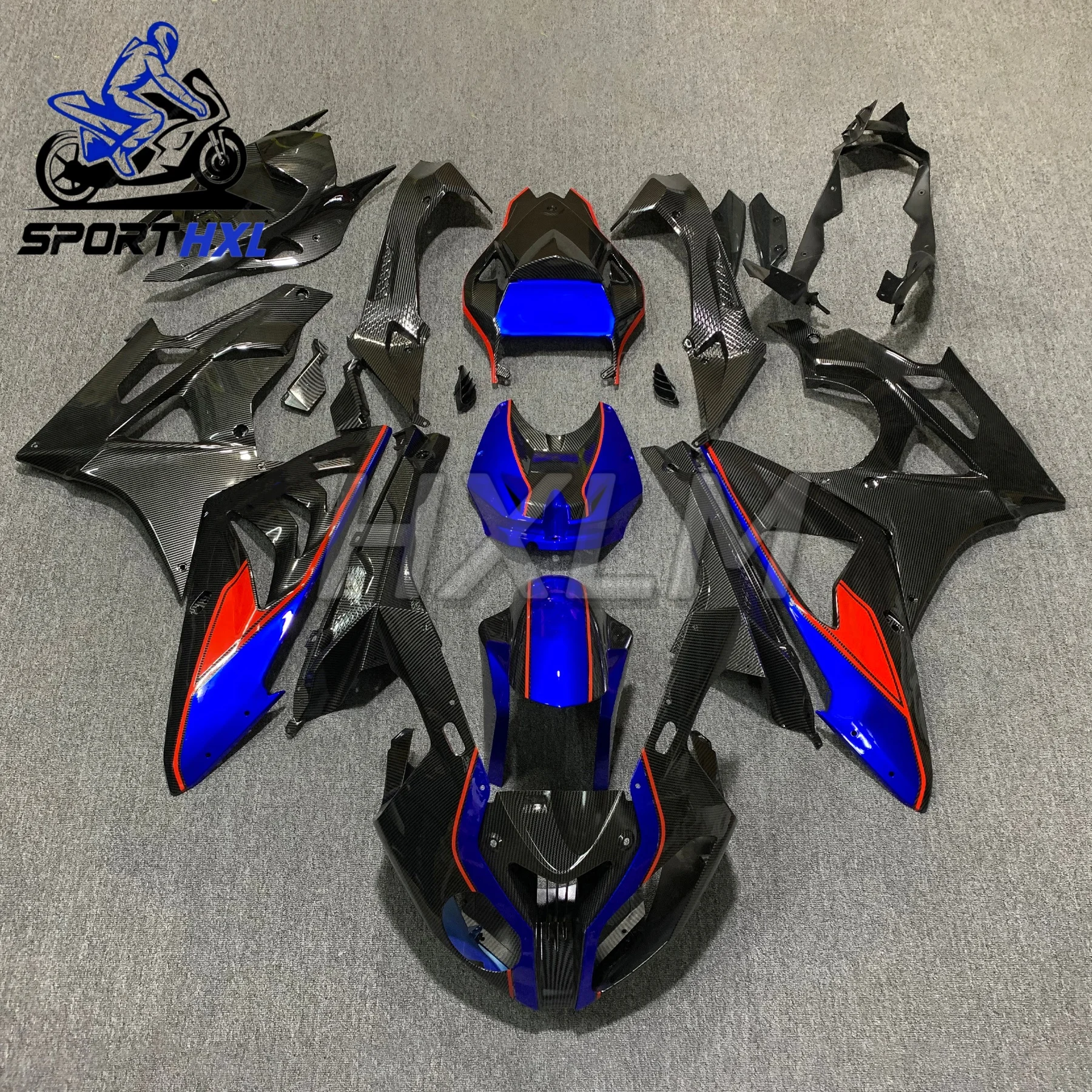 Motorcycle Fairing Kit Fit For S1000rr 2009 2010 2011 2012 2013 2014 Bodywork Set Black Water
