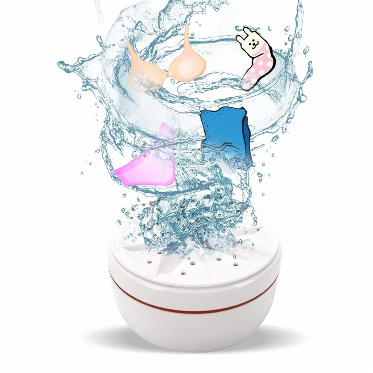 A97G Portable Mini Washing Machine, Suitable for Camping and Business Travel. Can Be Used to Wash Socks, Small Rags, Towels