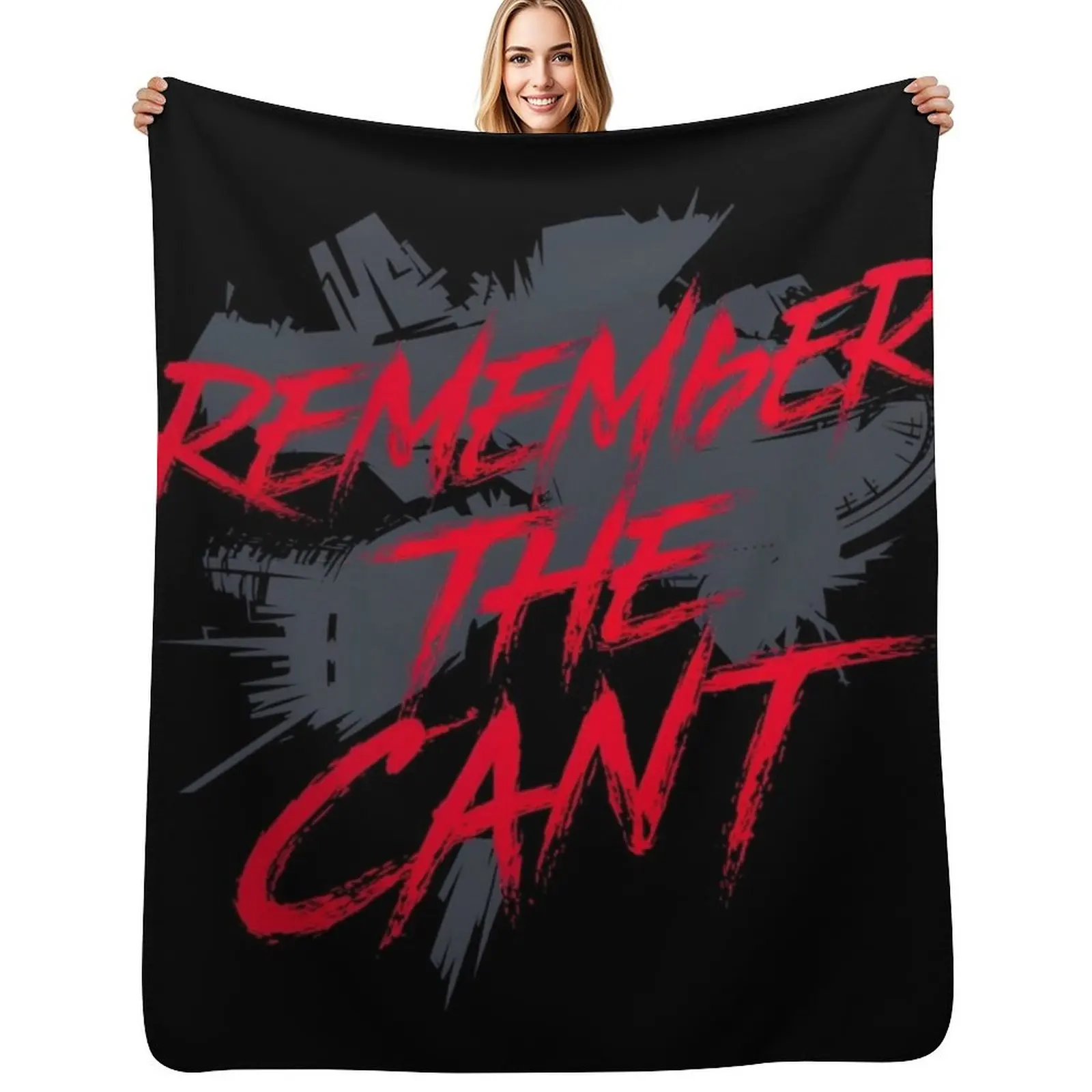 Remember the Cant - Sci-fi Throw Blanket Camping Retros Summer Beddings Luxury Thicken sofa bed Stuffeds Blankets