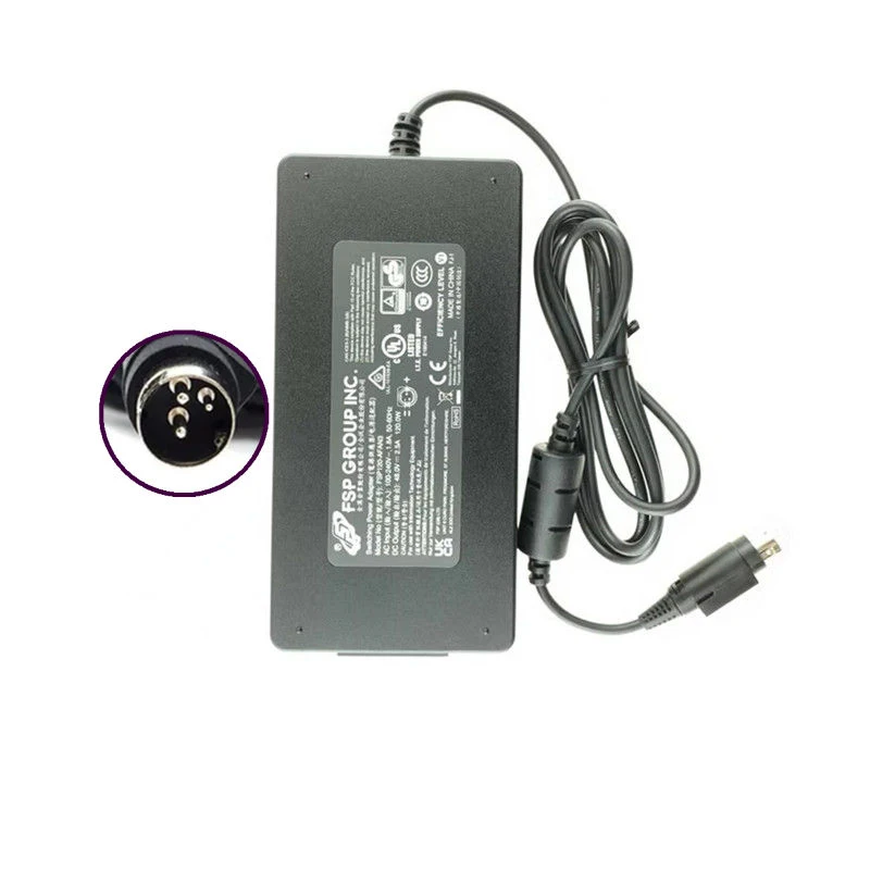 

Genuine FSP FSP120-AFAN3 48V 2.5A Switching Power Adapter Charger 120W Power Supply 3-Pins
