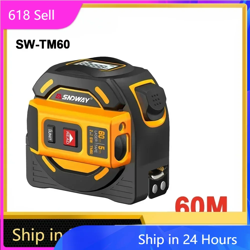

FANYUE New Laser Distance Meter Laser Rangefinder Multi Function Self-Locking Hand Tool Device Laser Range Finder