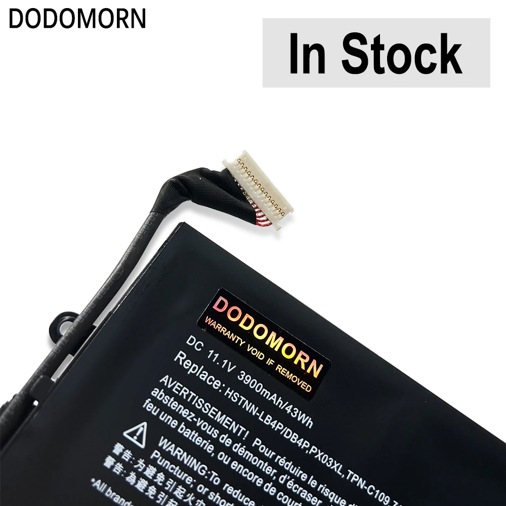 DODOMORN-Bateria de laptop para HP, INVIA, M6, M6-K, TPN-C109, TPN-C110, TPN-C111, HSTNN-IB4P, 714762-1C1, PX03XL