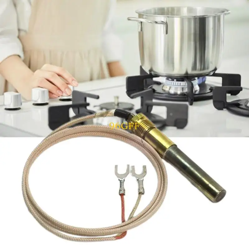 96GF Replacement Thermopile Easy to Use Wire Thermocoupler Water Heater Thermopile Generator Suitable for Gas Heaters