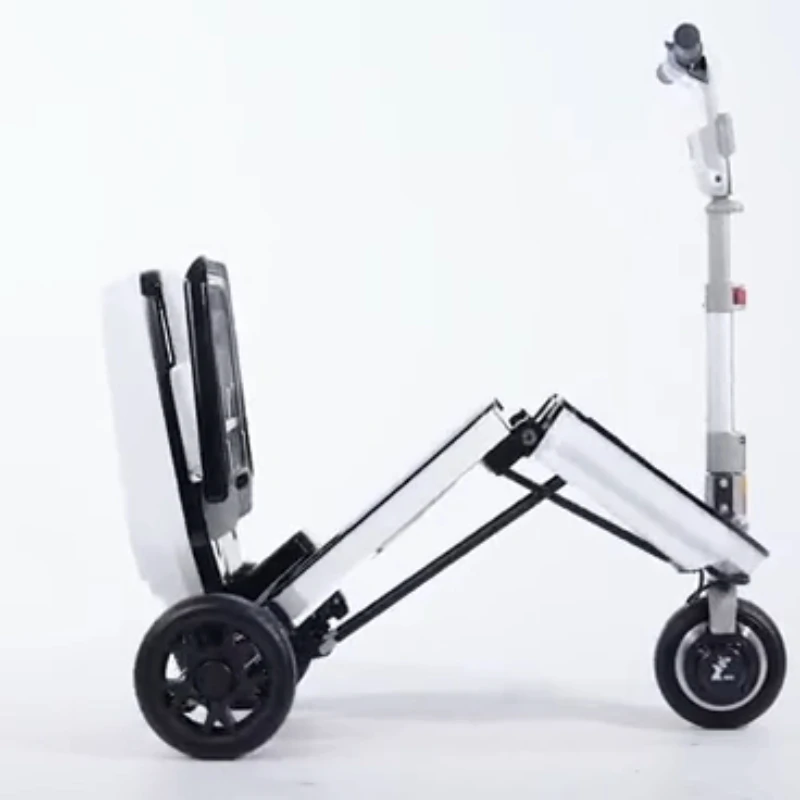 tricycle adult four wheel walk aid electric mobility scooter for handicapped travel