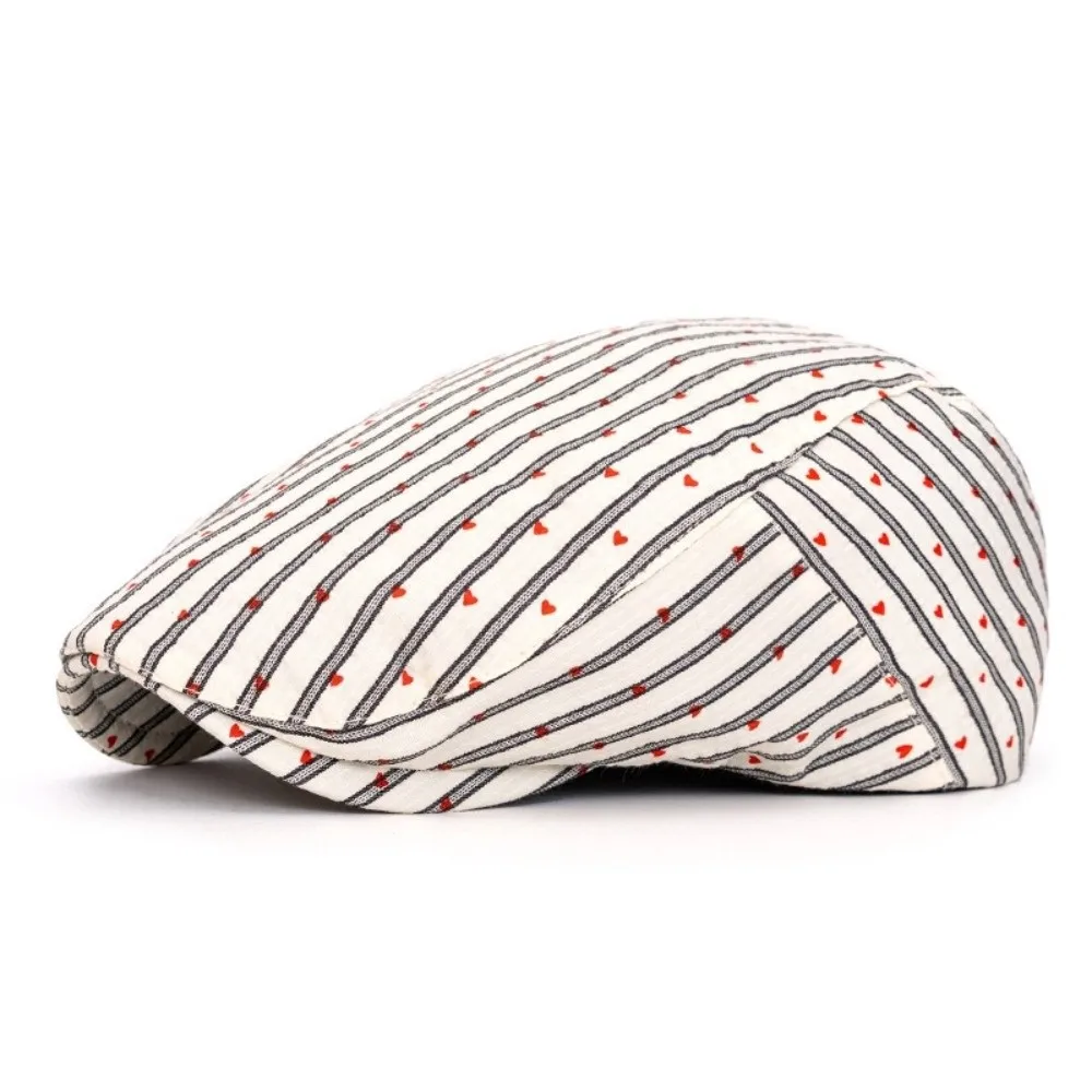 جديد عارضة قبعة البيريه تنفس القلب الرسام شقة قناع كاب قابل للتعديل الرجعية بطة اللسان كاب