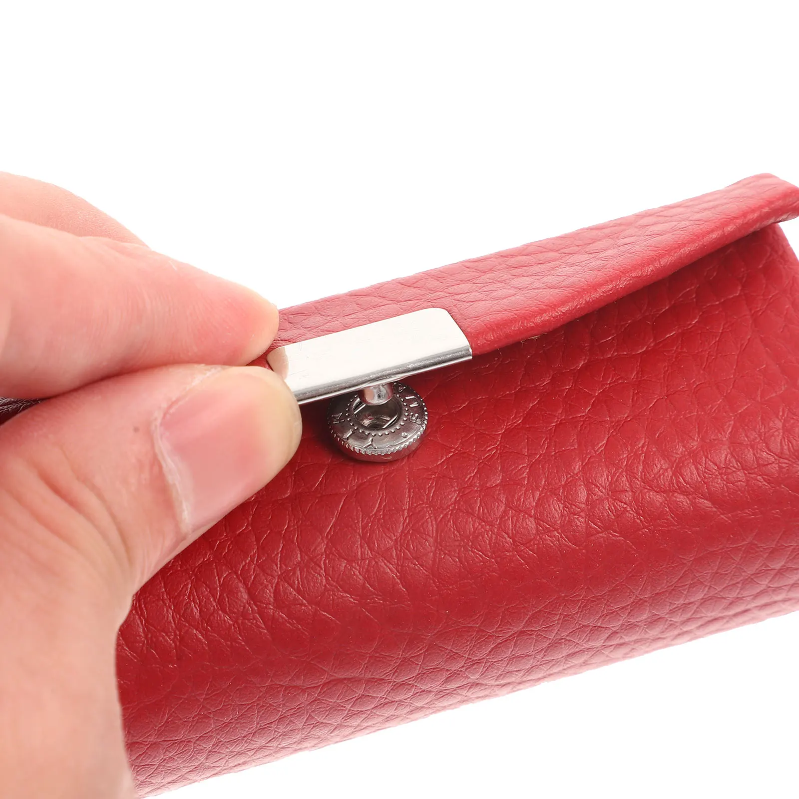 

Lipstick Case Holder Single Portable Retro Storage Box For Women With Mirror And Decorative Design