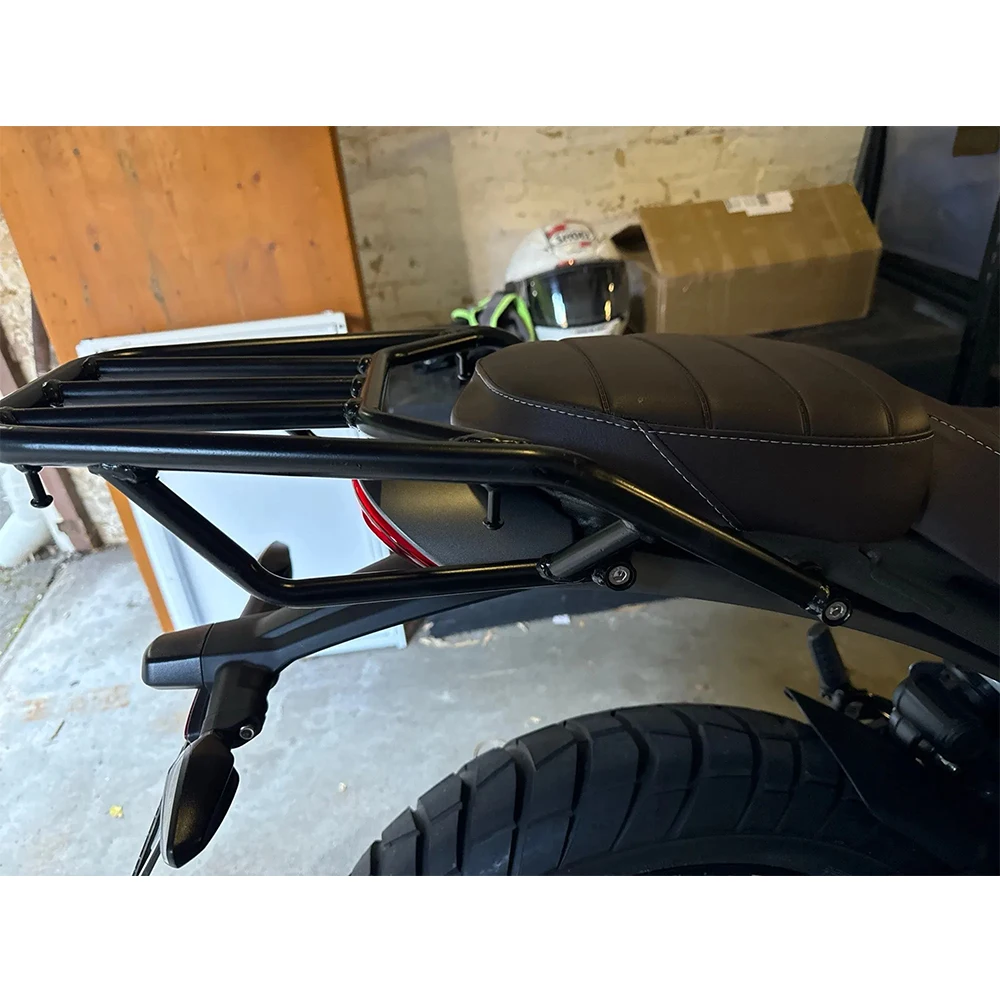 Motorcycles For Speed 400 Scrambler 400X Speed 400 Scrambler 400 X Rear Rack Rear Armrest Luggage Carrier 2024-2025