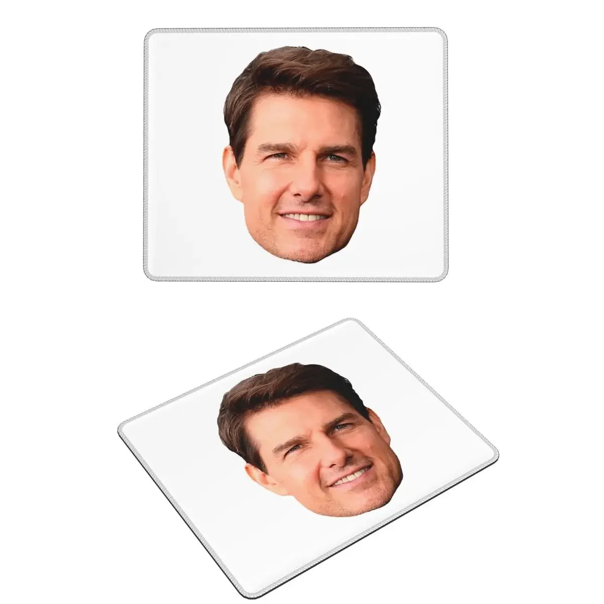 Tom Cruise Face Cutout Mouse Pad Computer Keyboard Mouse Mat Gamer PC Desk Mat Office Table Mats