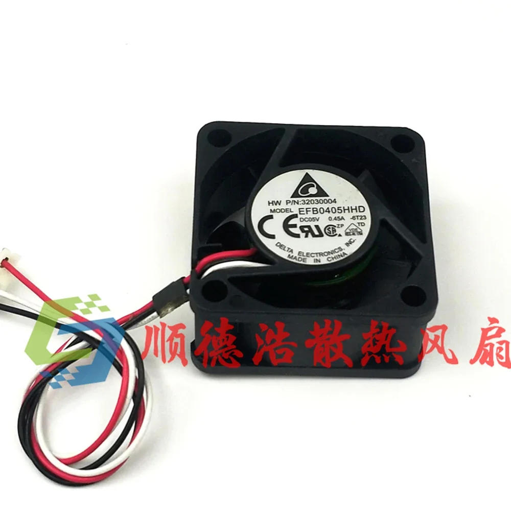 for delta EFB0405HHD 4020 40mm 4cm DC 5V 0.45A alarm signal dual ball bearing fans switch