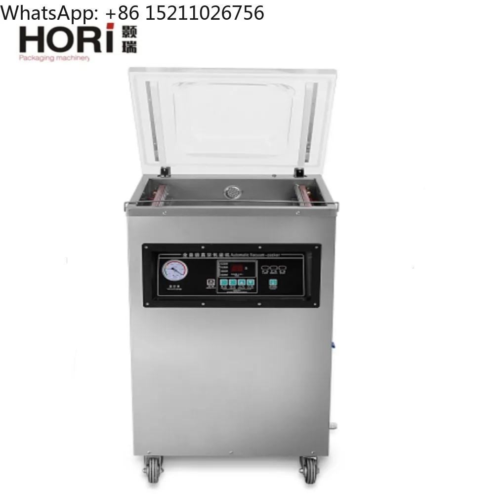 DZ-400 2E Vacuum Packing Machine Single Chamber Vacuum Sealers Stainless steel Food Packer