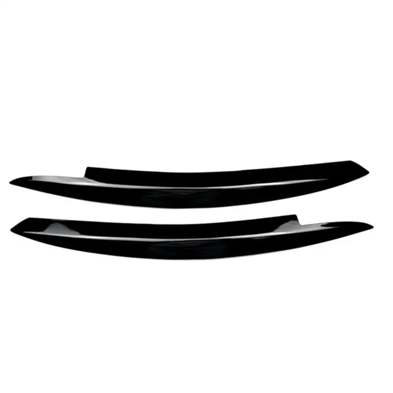 

AT92-Car Styling Decoration For Golf 6 Mk6 Vi Black Headlight Eyebrow Decal Accessory Stickers