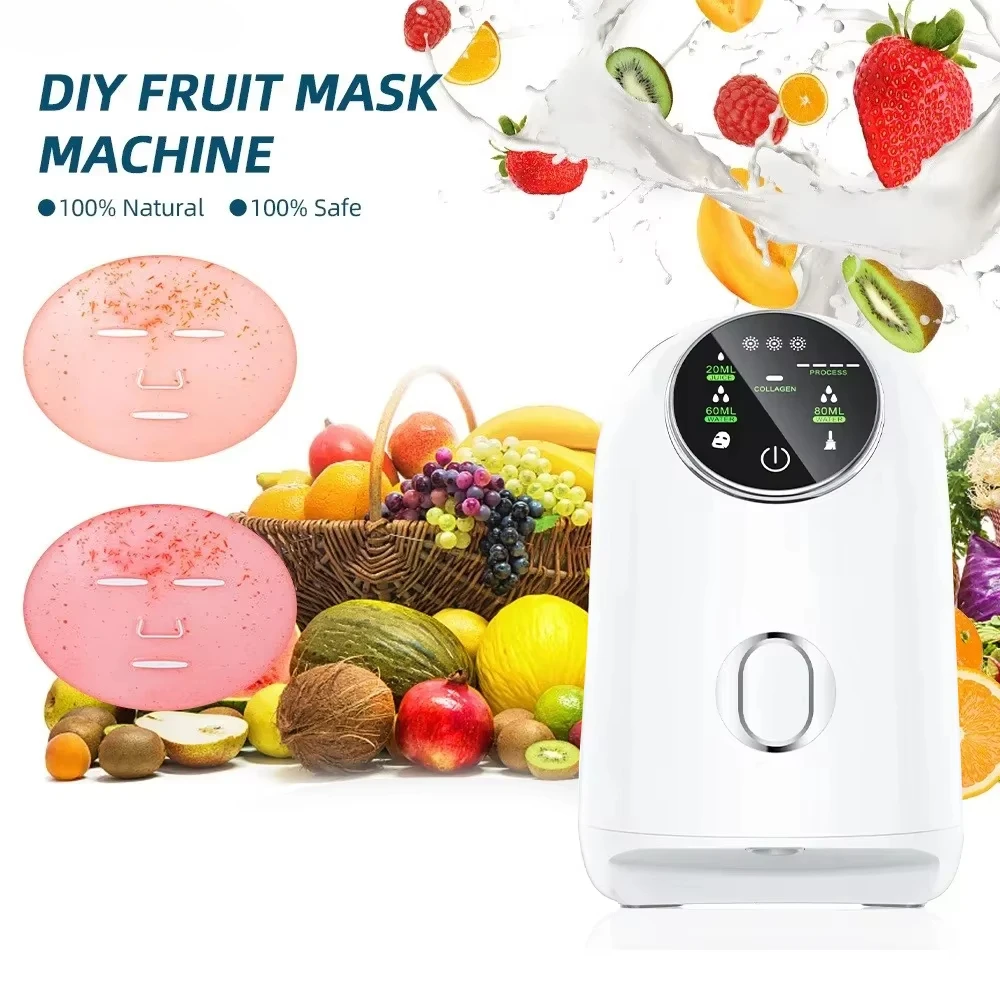 Face DIY Mask Machine Self-Make Natural Fruit DIY Vegetable Juice Collagen Maker Home Use Beauty Salon SPA Skin Care Mask Device