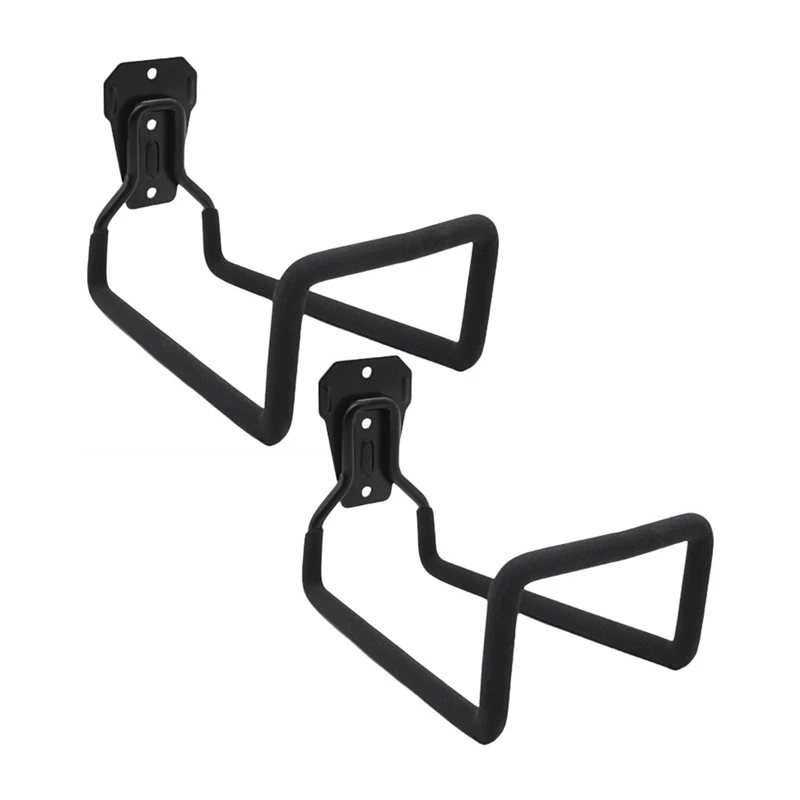 

ABHI-2PCS Metal Hose Holder Heavy Duty Hose Pipe Hanger Wall Mounted Garden Water Hose Holder Garage Hose Hook