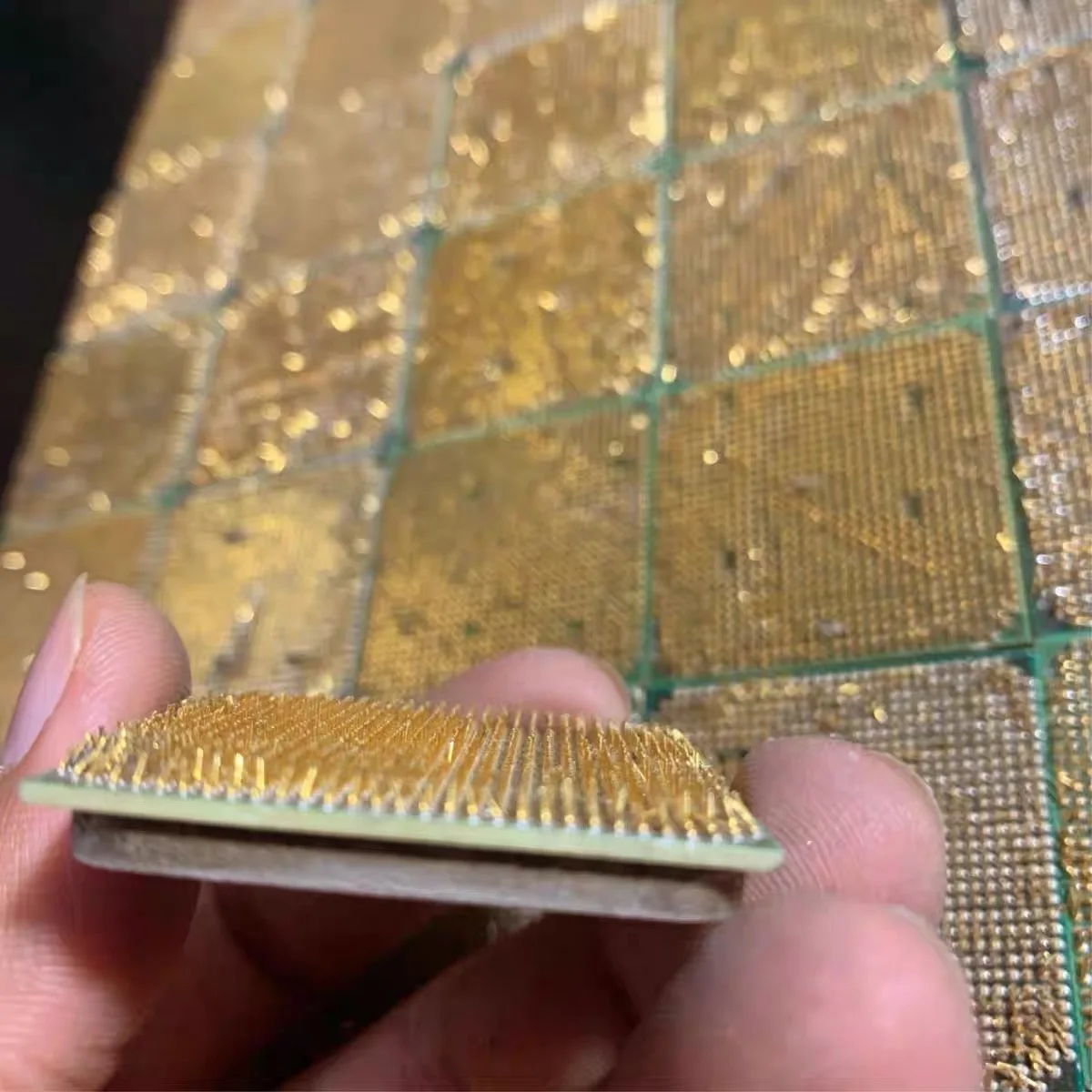 

Gold plating waste, old gold plating materials, gold plating CPU waste Weight 5kg