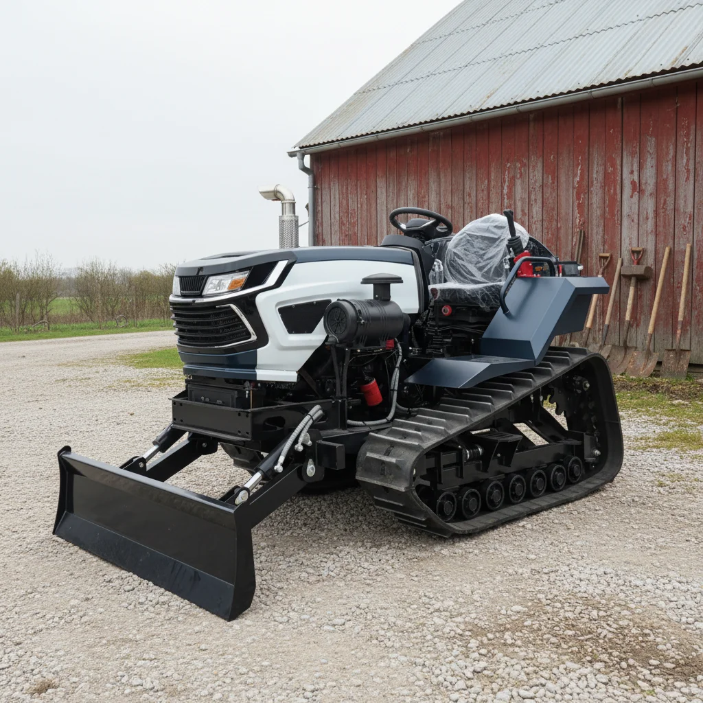 

Сельскохозяйственный гусеничный трактор 35 л.с. с водонепроницаемым фронтальным погрузчиком, гидромолотом, траншеекопателем, роторным культиватором, EPA