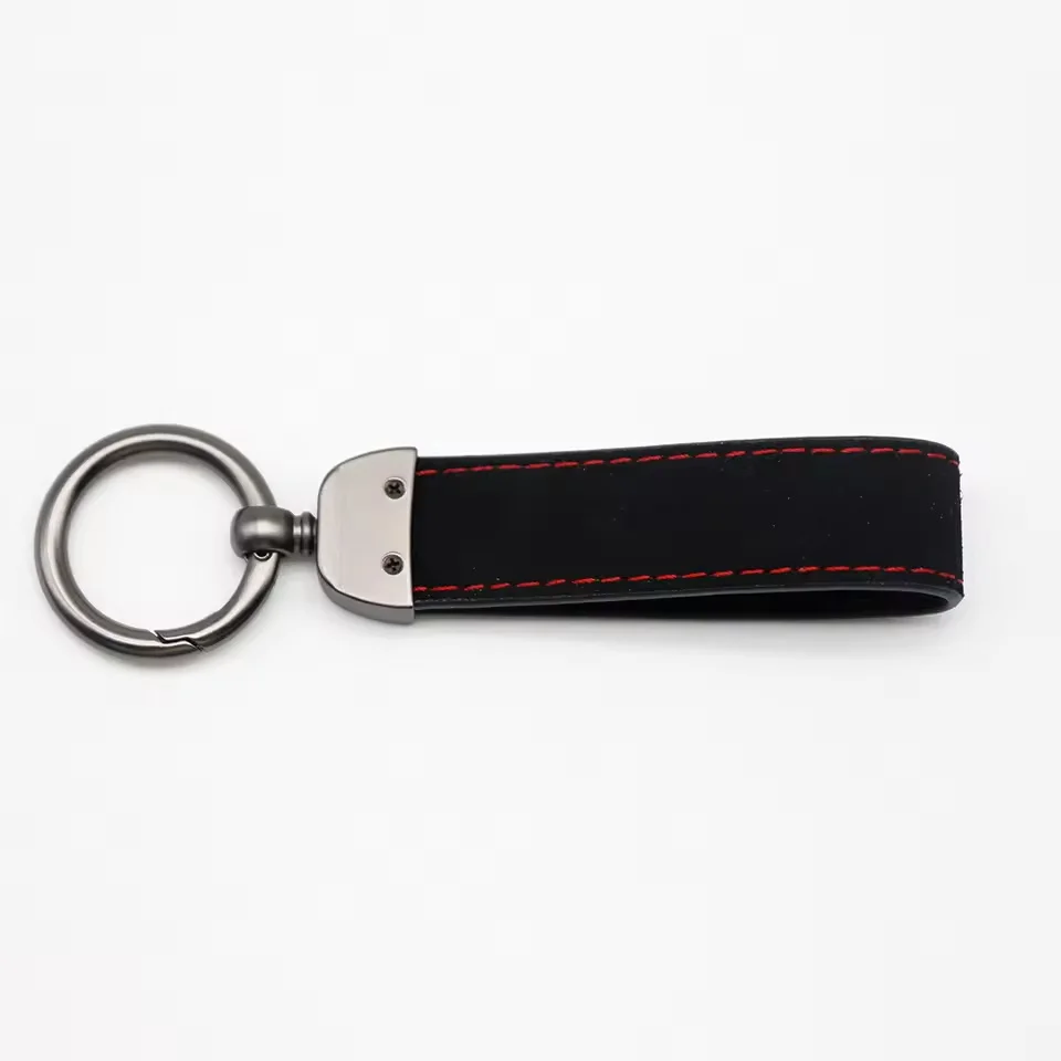 Car Metal Key Chain Keyrings Braided Rope Key Cover Sticker For VW Golf Polo Jetta Tiguan Passat Touran Beetle Polo Key Chain