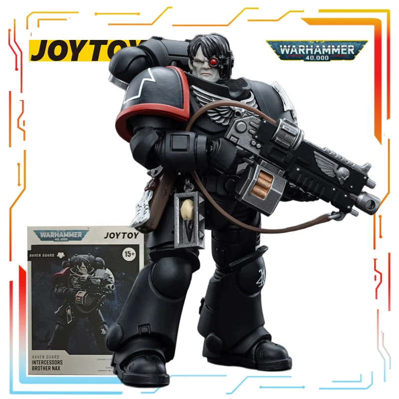 JOYTOY Originale Warhammer 40k Serie Raven Guard Anime Azione Modello di Montaggio Giocattoli Da Collezione Modello Ornamenti Regali per I Ragazzi