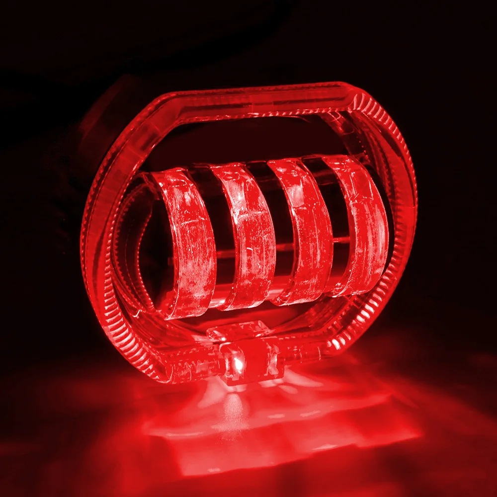 دراجة نارية 3 بوصة LED المصباح 45 واط تعديل 4 حبة فتحة الأضواء للآلات الزراعية والحفارات