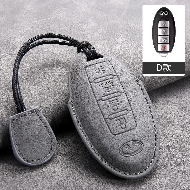 Coque de protection pour clé de voiture à 4 boutons, pour Infiniti Q50 Q60 Q70 QX50 QX60 QX70 G25 FX JX35 FX25 FX35 EX35 FX37, accessoires