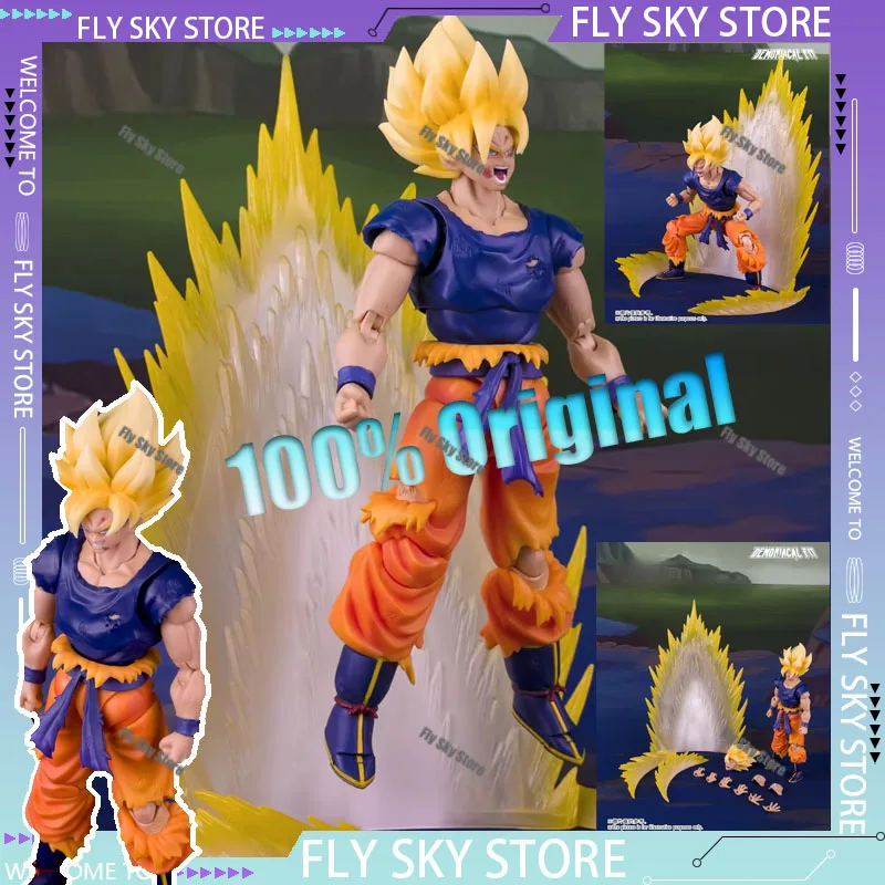 

Demoniacal Fit Son Goku Figure Dragon Ball Z SHF Super Saiyan Son Goku Anime Action Figure Model Fury Awakening Toys Model Gifts